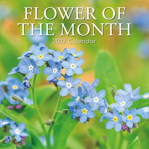 Flower Of The Month 2027 Calendar