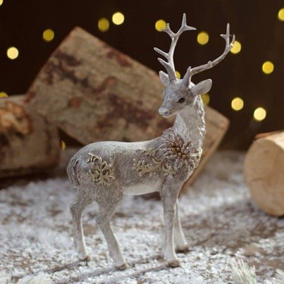 Winter Forest Reindeer