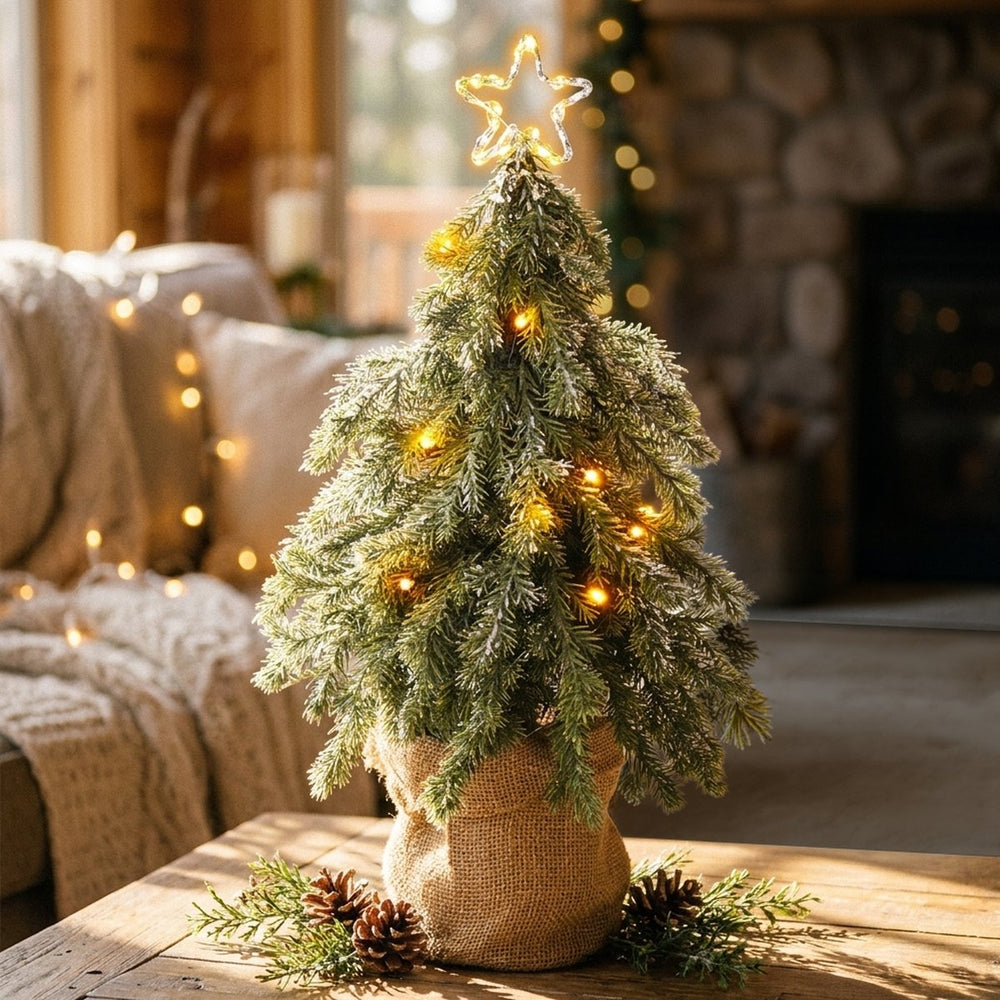 Snowy Christmas Tree