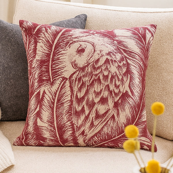 Owl Jacquard Cushion