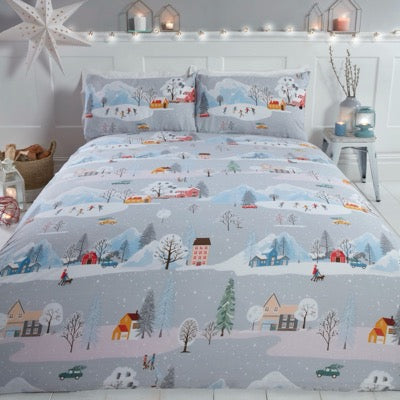 Winter Town Kingsize Duvet