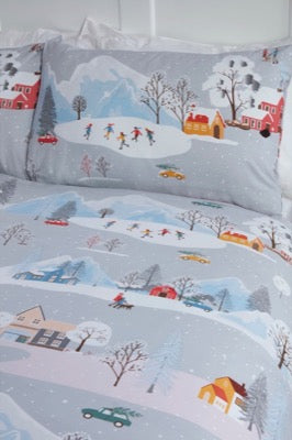 Winter Town Kingsize Duvet