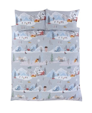 Winter Town Kingsize Duvet