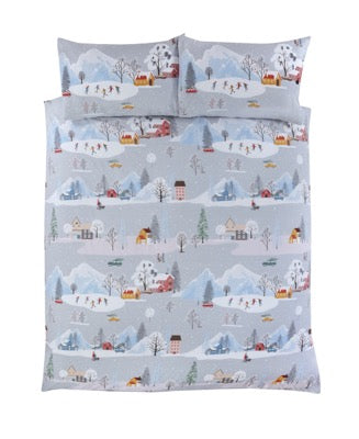 Winter Town Kingsize Duvet