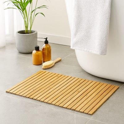 Home Spa Bamboo Bath Mat