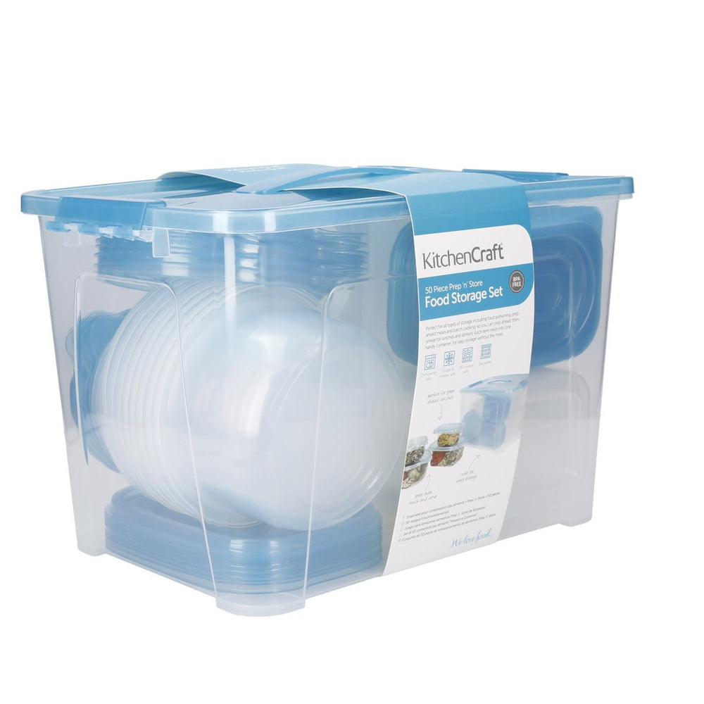 50 Piece Food Container Set