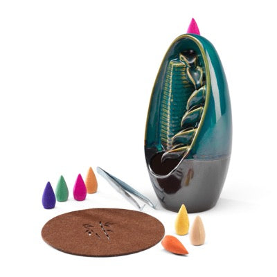 Cascading Incense Burner