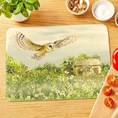 Barn Owl Worktop Protector