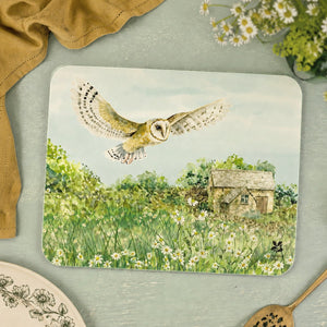 Barn Owl Worktop Protector