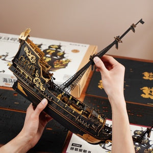 Seahorse Barque Puzzle Kit