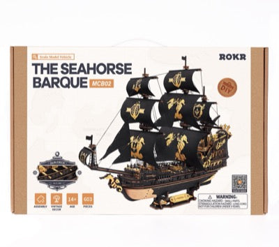 Seahorse Barque Puzzle Kit