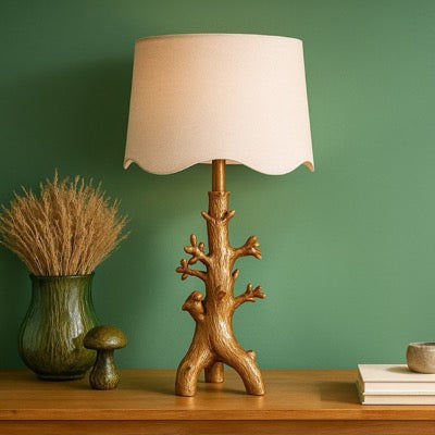 Resin Birds Table Lamp