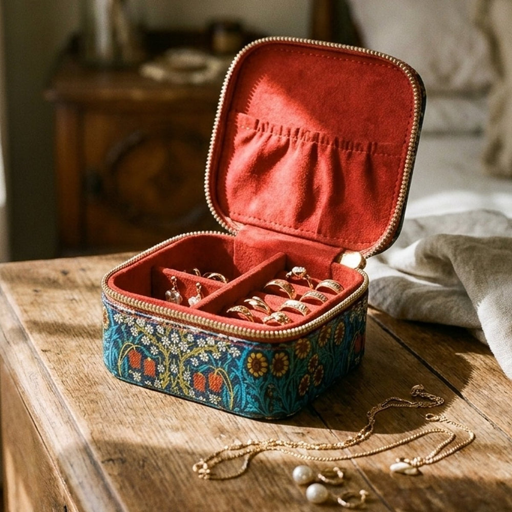 William Morris Blackthorn Trinket Box