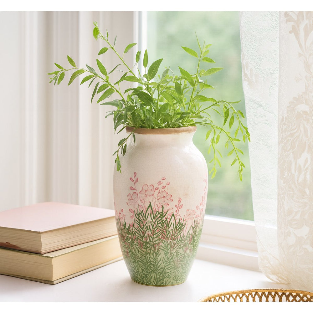 Wild Garden Frilly Top Vase