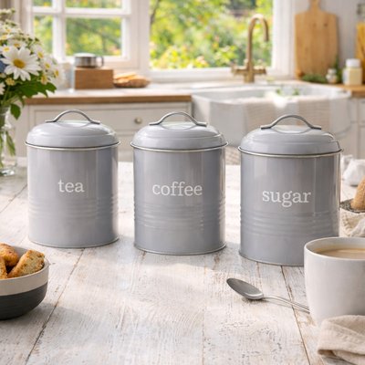 Retro Kitchen Canister Set