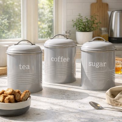 Retro Kitchen Canister Set