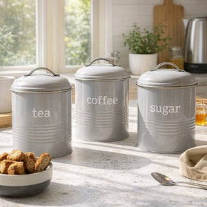 Retro Kitchen Canister Set