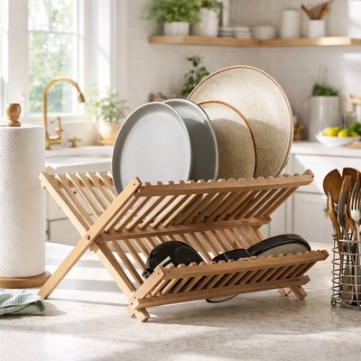 Wooden Dish Drainer