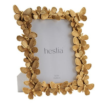 Butterfly Design Resin Photo Frame