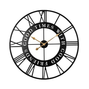 "Good Times with Good Friends" Wall Clock