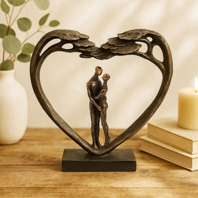 Standing Couple In Heart Tree