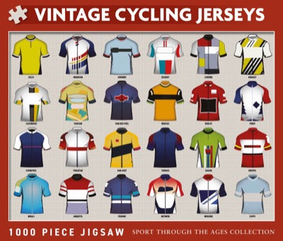 Vintage Cycling Jerseys Jigsaw