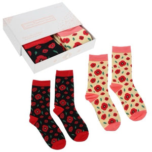 Ladies Poppy Socks