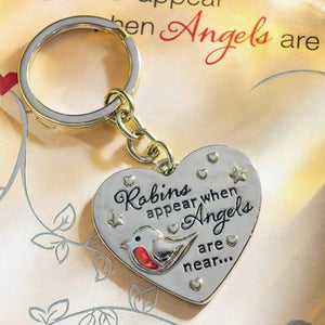 Robins Appear Keyring