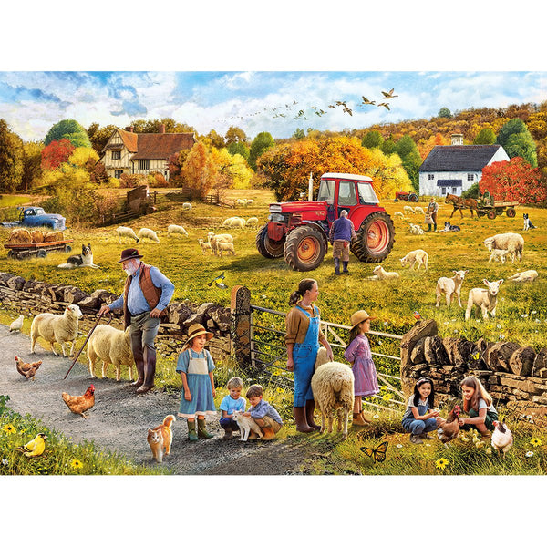 Happy Harvest 1000-Piece Jigsaw
