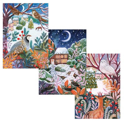 Frosty Fauna 3 x 500 Piece Jigsaw
