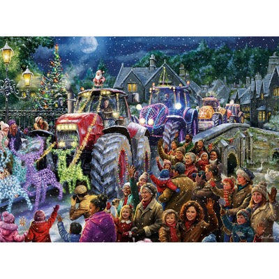 Farmer Christmas 1000-Piece Jigsaw