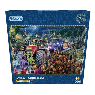 Farmer Christmas 1000-Piece Jigsaw