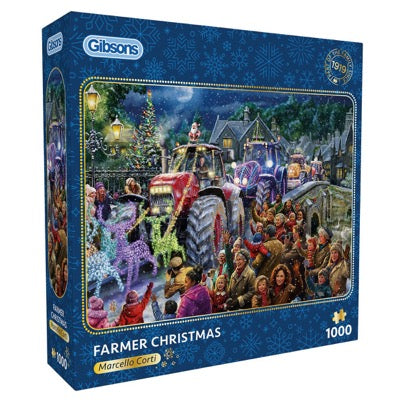 Farmer Christmas 1000-Piece Jigsaw