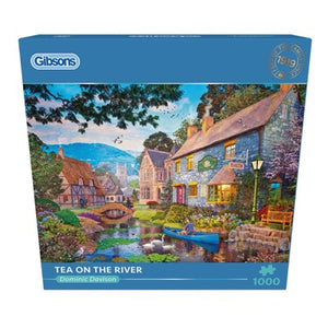 Tea on the River 1000-Piece Jigsaw
