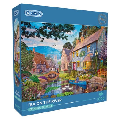 Tea on the River 1000-Piece Jigsaw