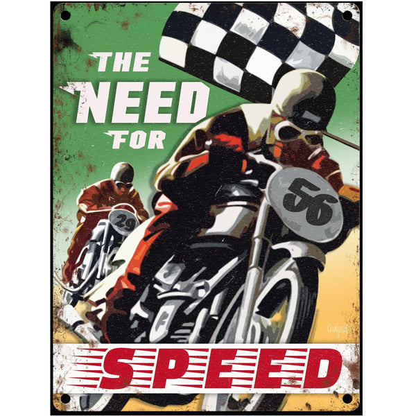 Vintage Racer Sign