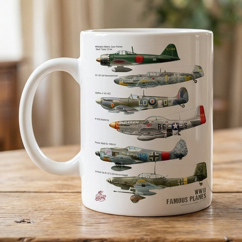 Classic  WWII Fighters Mug