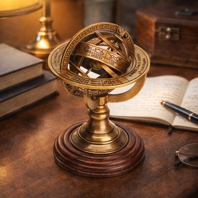 Armillary Sphere Paperweight