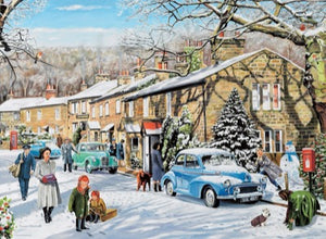 Village Life 4 x 500-Piece Jigsaws