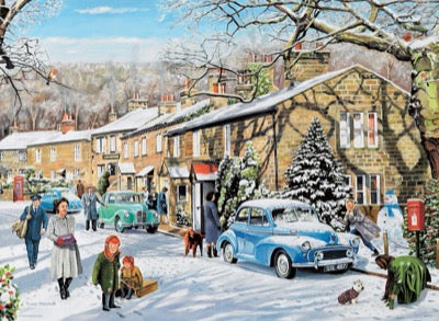 Village Life 4 x 500-Piece Jigsaws