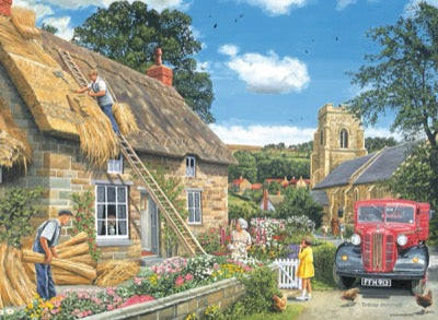Village Life 4 x 500-Piece Jigsaws