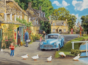 Village Life 4 x 500-Piece Jigsaws