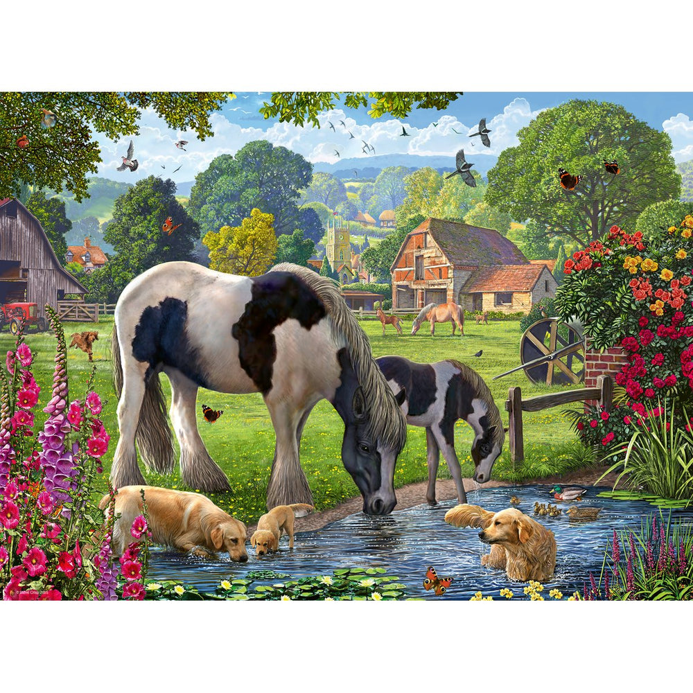 Hadlow Ponies 500-Piece Jigsaw