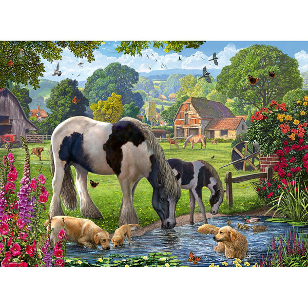 Hadlow Ponies 500-Piece Jigsaw