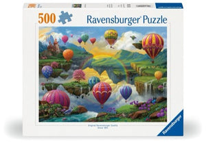 Air Balloon Valley 500-Piece Jigsaw