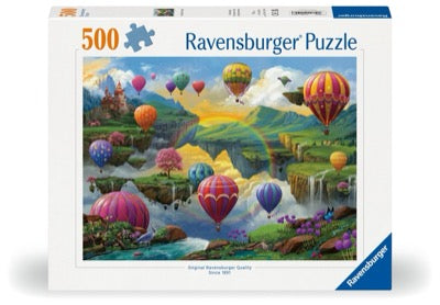 Air Balloon Valley 500-Piece Jigsaw