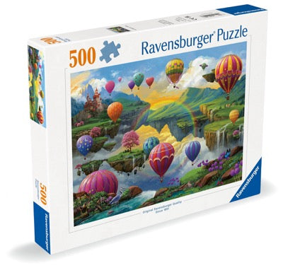 Air Balloon Valley 500-Piece Jigsaw