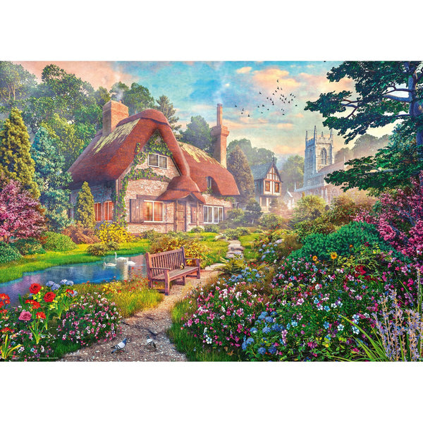 Oak Tree Cottage 1000-Piece Jigsaw