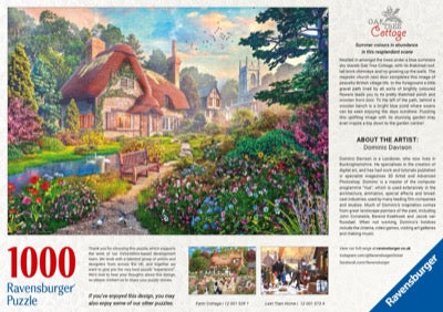 Oak Tree Cottage 1000-Piece Jigsaw