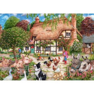 Farm Cottage 1000-Piece Jigsaw